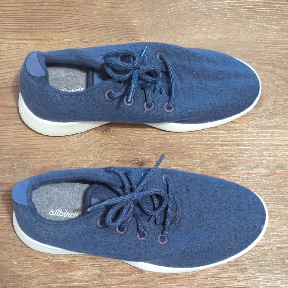 Allbirds Men's Navy Wool Sneakers